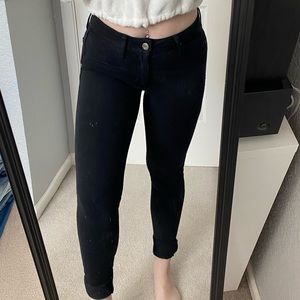 American Eagle black skinny jeans